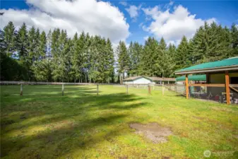 Cross fenced pastures