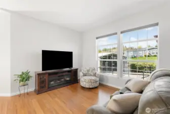 Second gather space inside the front door.