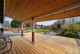 Charming Covered Deck