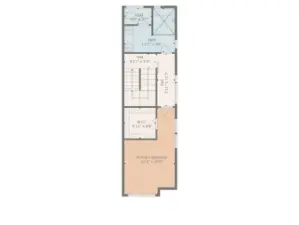 Primary suite encompasses the entire third floor.