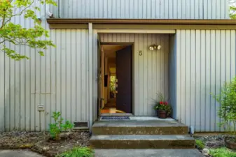 Feel welcome from the moment you approach the porch!
