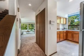 Enter into the light and bright main floor.