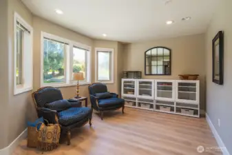 Sitting area off of Master Bedroom