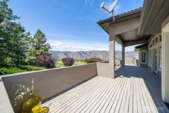 Back Patio off of Master Bedroom