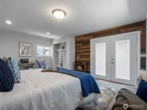 Relax in this tranquil space.
