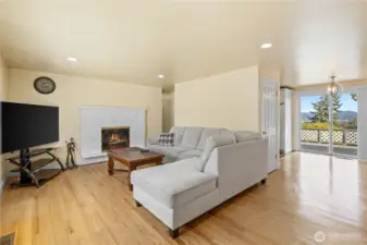 Beautiful hardwood floors throughout