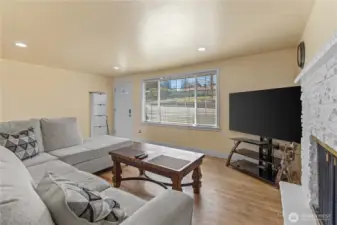 Lots of natural light