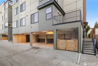 Home includes a covered EV-ready parking space!