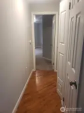 Hallway to master bedroom