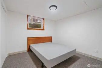 lower level 3rd bedroom