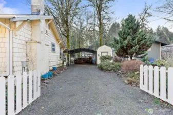 Covered Carport Parking