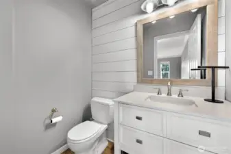Powder bathroom