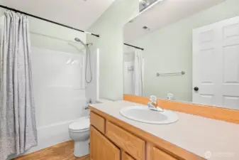 Upstairs bathroom