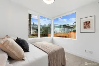 2 of 2 main floor bedrooms (rare to find two bedrooms on the same level).