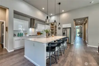 The perfect kitchen for entertaining a crowd or just a quiet dinner at home.