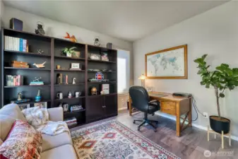 Front bedroom makes a great multi purpose room.