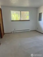 New paint & new carpet in bedroom 3