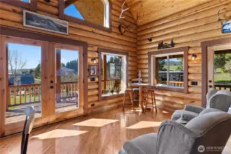 Beautiful hard wood floors.