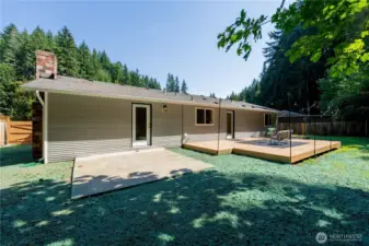Fully Fenced Backyard