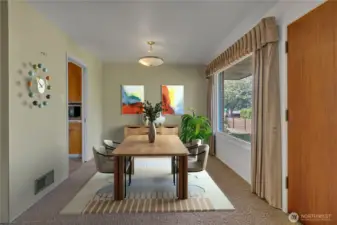Dining Area _ Virtually Staged