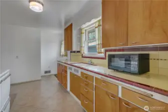 Oppositive View of Kitchen _ Look At All The Storage & Counter Space
