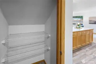 Walk in pantry
