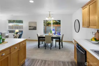 Easy access to backyard