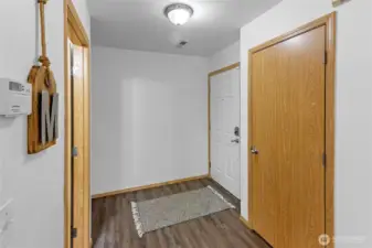 Entry and coat closet