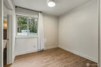 Downstairs spacious bedroom.