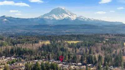 With Mount Rainier overlooking all of Trilogy, enjoy the thrill of seeing this beauty as often as the mountain is out!