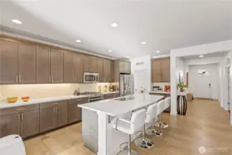 What a kitchen! It's a dream to work in and perfect for entertaining!