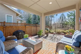 Morning coffee never tasted so good!  Especially when you can enjoy it outside on a sunny day!