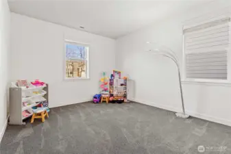 Bedroom two is at the front of the home and perfect for guest or roommates!