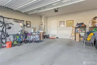 Good sized 2 car garage
