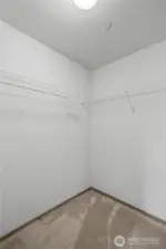 Bedroom 3 walk in closet