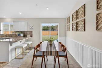 Dining area