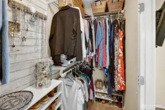 Primary closet