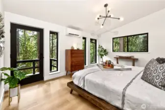 Rejuvenate your spirit & perspective with peaceful green belt views. Its like having your own adult tree house