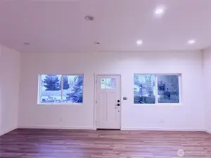 High 10-foot ceilings in great room