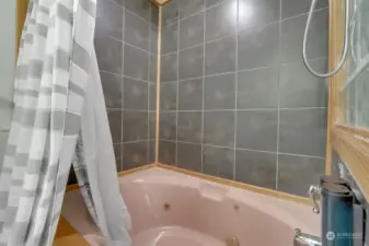 Jetted Tub with Shower in Primary Bath