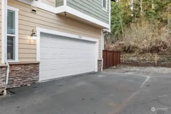 Home has a full two-car garage plus additional parking area to the side of the garage.  Water heater was recently replaced.