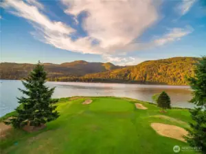 Alongside Lake Whatcom with 18 Hole Championship Golf Course