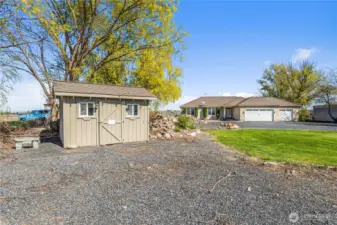 Upper outbuilding
