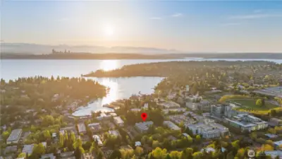 Located just steps away from Old Bellevue's charming boutiques, renowned restaurants, and scenic waterfront parks.