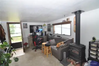 Back house living room.
