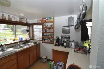Back house kitchen.
