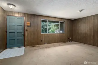 Entry door.