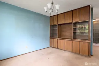 Dining Room built -in