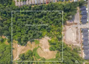 Approximate boundaries.