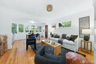 Updated throughout with new, modern light fixtures that enhance each room’s ambiance and highlight the home’s features.